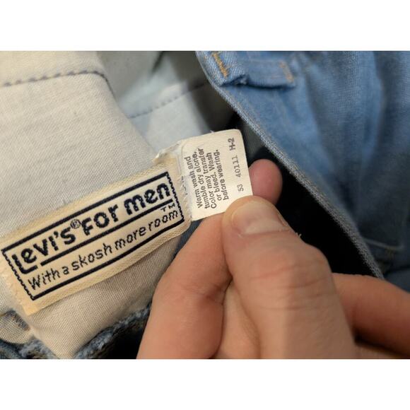 VTG 70s Levi's Orange Tab Skosh More Room Mens 39x28.5 - Picture 5 of 10